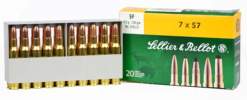 SELLIER & BELLOT 7x57 MAUSER softpoint 139gr