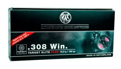 RWS TARGET ELITE PLUS .308 Win 168gr
