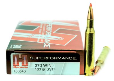 Hornady Superformance 270 WIN Super Shock Tip 130gr