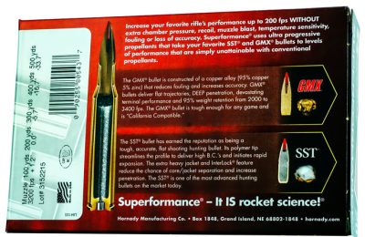 Hornady Superformance 270 WIN Super Shock Tip 130gr