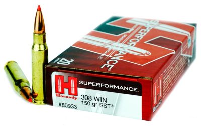 Hornady Superformance 308 WIN Super Shock Tip 150gr