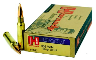 Hornady MATCH 308 Win 168gr BTHP