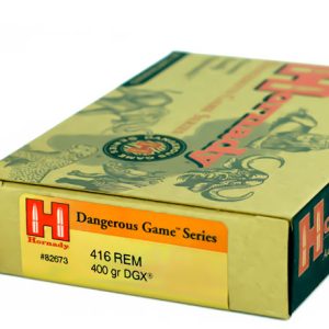 Hornady Dangerous Game 416 Rem 400gr DGX
