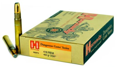 Hornady Dangerous Game 416 Rem 400gr DGX