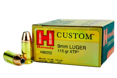 Hornady Custom 9mm Luger 115gr XTP