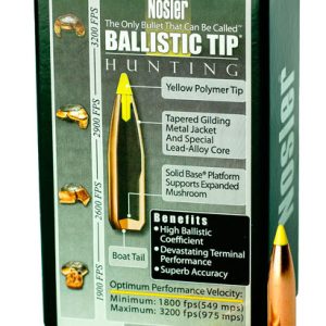 Nosler Cal 270 Ballistic Tip Hunting Projectile x 50