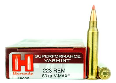 Hornady Superformance 223REM V-MAX 53gr