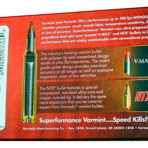 hornady-22-250-rem-50gr-Vmax-3 Hornady VARMINT 22-250 Rem 50gr V-MAX