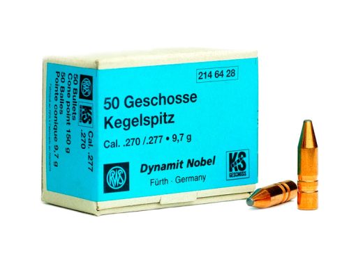 RWS Cone Point .270 (.277) 150 gr GESCHOSSE x 50