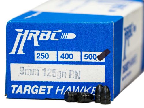 HRBC 9mm 125gn RN x500
