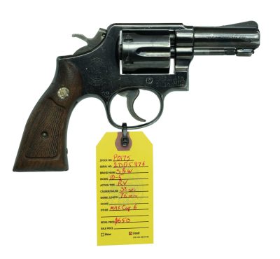 SMITH&WESSON MOD 10 .38Spl Short Barrel SKU P0175