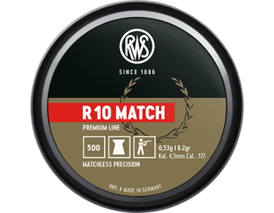 RWS R 10  Match Cal.177 (8.2gr/.53g)