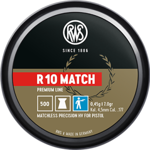 RWS R 10  Match Cal.177 (7gr/.45g)