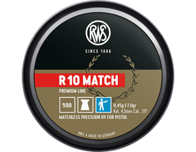 RWS R 10  Match Cal.177 (7gr/.45g)